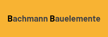Bachmann Bauelemente - Logo